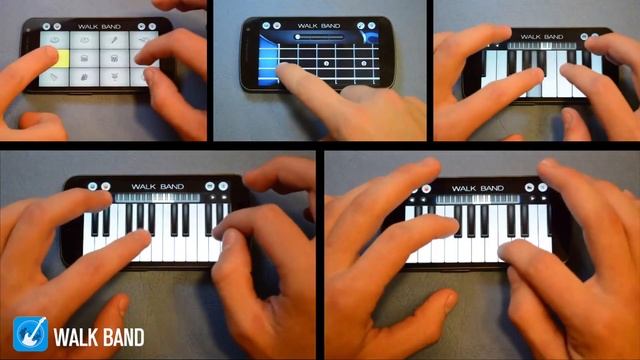 Walk Band app video demo смотреть онлайн