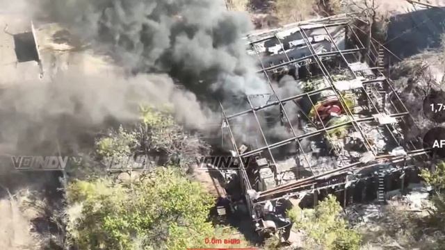 Коптер 36 бригады прогрел всушнтков на вентстволе шахты «Южнодонбасская №3» смотреть онлайн