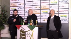 Pressekonferenz // Herner EV - Hannover Scorpions // 02.12.2016