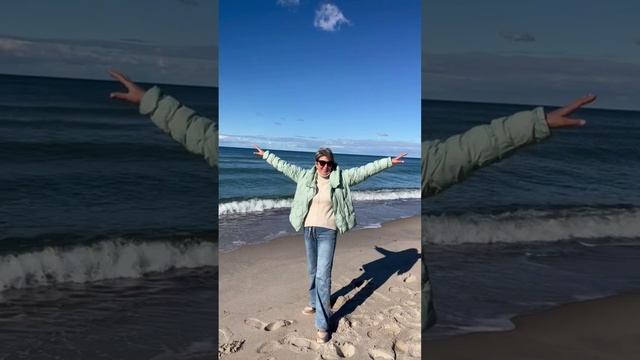Балтийский берег, пляж в посёлке Янтарный