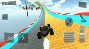 GT Car Stunt Master RC Mega Car Jumping Driving Android Crazy Gameplay 😈😲