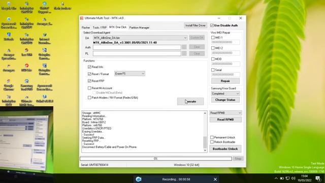 Infinix Hot 11s (X6812) (X6812B) Frp | Pattern Unlock Android 11 latest security 2022 unlock