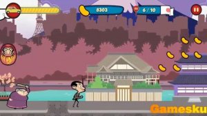 Mr.Bean Around the World - ios / android game | Stage Japan ( Jepang )