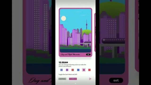 Illustration theme for KLWP смотреть онлайн