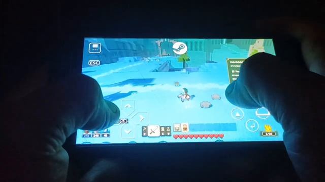 "MINECRAFT LEGENDS ANDROID GAMEPLAY?JOGANDO MINECRAFT "LEGENDS NO CELULAR" смотреть онлайн