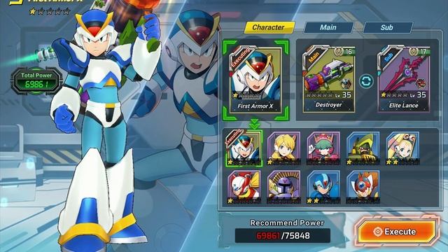 MEGAMAN X DiVE Mobile iOS Android Walkthrough Part 10 Story 3: Factory (Hard) смотреть онлайн