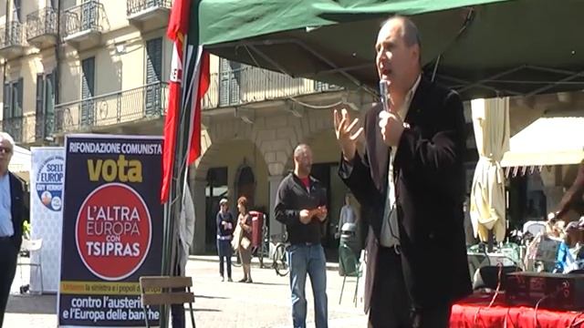 Como 18 maggio 2014/ Paolo Ferrero per L'altra Europa con Tsipras 3 смотреть онлайн