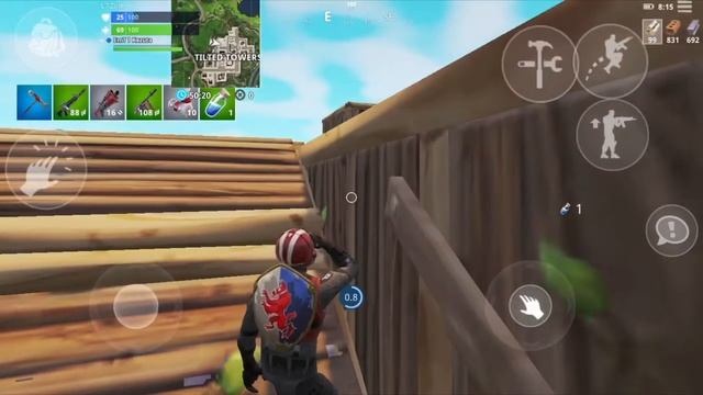 Battling The High Ground ( Fortnite Mobile Playground Gameplay) смотреть онлайн
