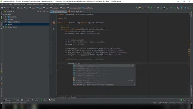 Android Studio For Beginners also make your first Android App | Part 1/B | Prego Coding Classes