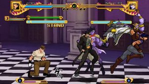 Jojo mugen Requiem Jojo Team vs Dio Over Heaven| 2021