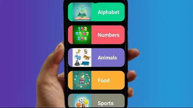 Alphabet for kids v2.0 (android app)