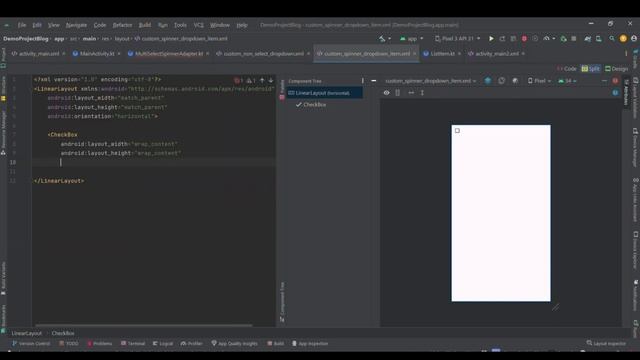 Multi Selection Spinner in Android Studio | Kotlin/Java | MultiSelectDropDownList