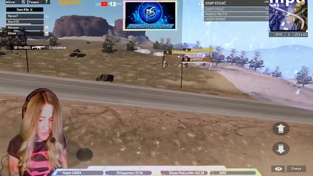 PROMETHEUS PRO TPP SCRIMS | PS FEME PUBG MOBILE смотреть онлайн