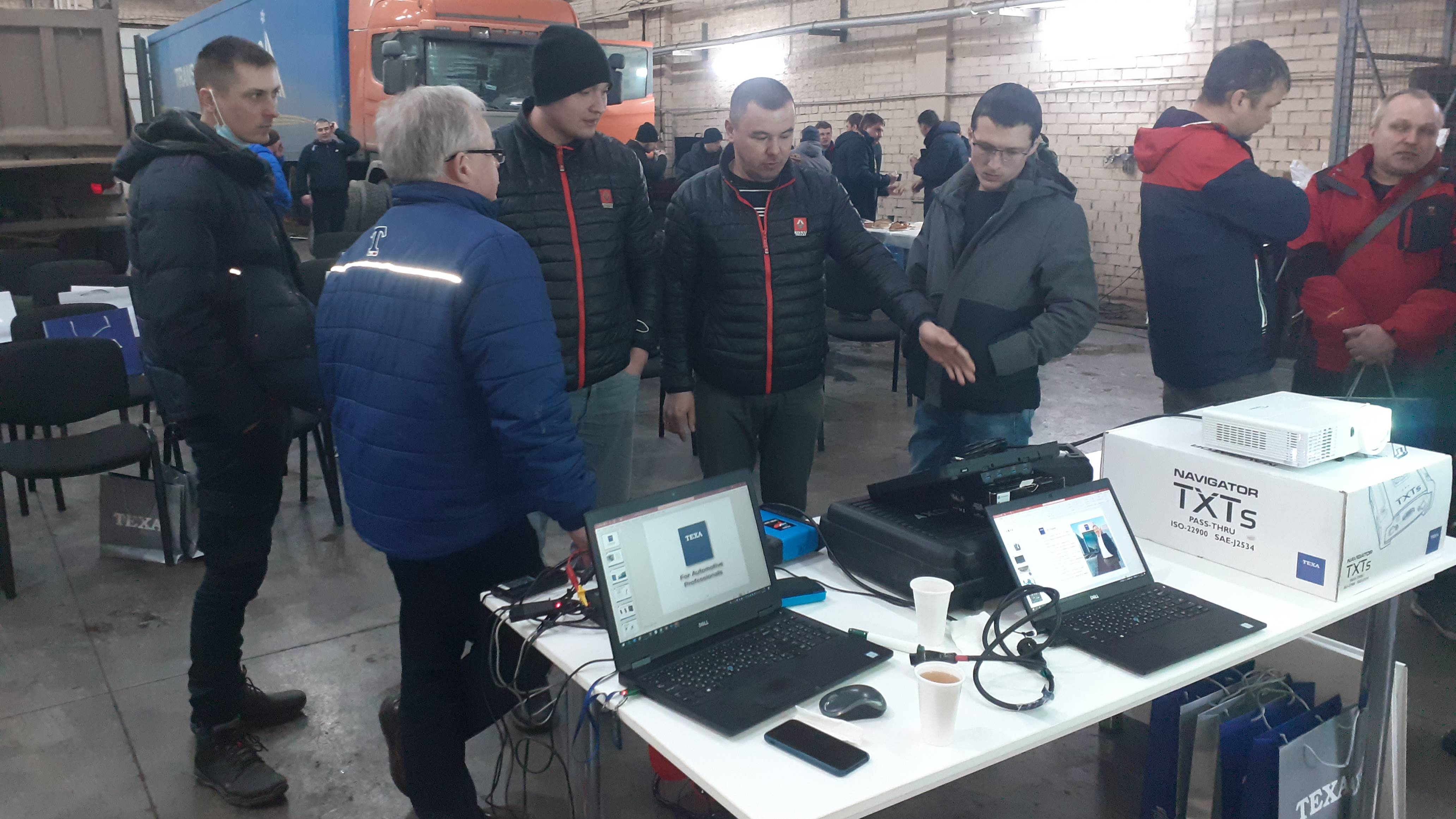"Диагностика грузовых автомобилей" Практический курс  TEXA EDU D3T 2021г  Конфигурация и калибровка