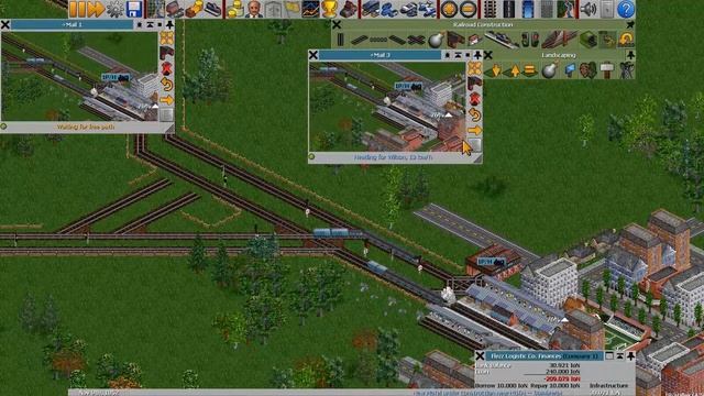 OpenTTD Gameplay Time Lapse [EP.1] New Game!!! смотреть онлайн