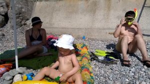 На пляже 25 августа 2015 г.