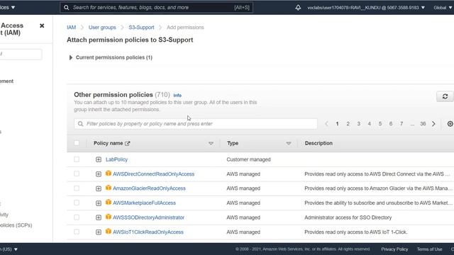 AWS Academy Lab 1 Introduction to AWS IAM |#aws #amazon
