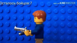 Lego Brawl Stars Showdown | Stop Motion Animation. Лего Бравл Старс Анимация.
