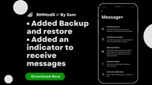 iOS Messages For Android |By BMModS |2022