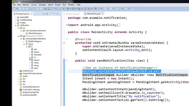 தமிழில்|CS8662-MAD LAB|ANDROID NOTIFICATION MOBILE APP смотреть онлайн