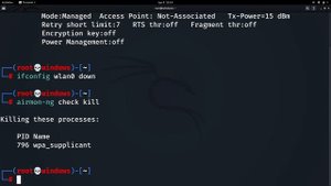 How to enable and disable monitor mode in kali linux ?