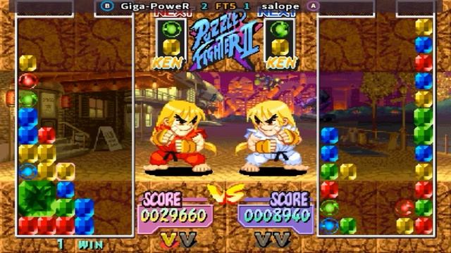 Super Puzzle Fighter II Turbo - Giga-PoweR vs salope FT5 смотреть онлайн