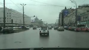 Moscow Drive in a Hummer H2 in Russia