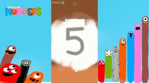 The best Puzzles of Faces 2 - DragonBox: Numbers (iPad, iPhone, Android). Fun game for kids.