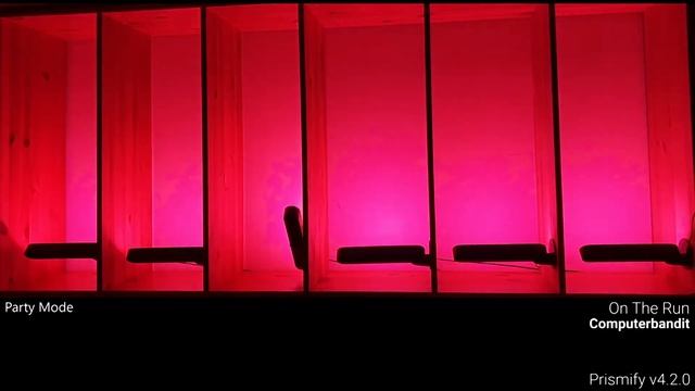 Prismify (Philips Hue + Spotify) - On The Run by Computerbandit смотреть онлайн