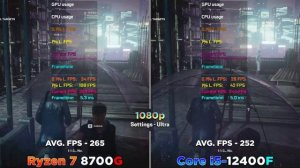 Ryzen 7 8700G vs Core i5 12400F | PC Gameplay Tested
