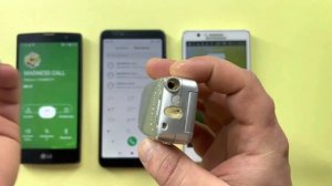 Incoming Call Lenovo A536, LG Magna, Samsung A800 Old Phone / Outgoing Call XIAOMI Redmi 6