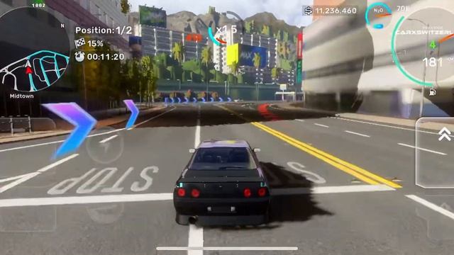 CarX Street Club Falcons Outlaws | Elite Race 4 | iOS, Android gameplay Nissan GTR 32R смотреть онлайн