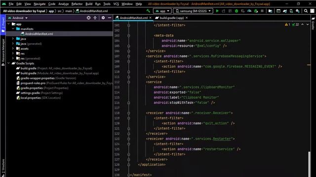 Downloader app with free source code in android studio | App | android studio