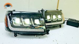 Toyota Land Cruiser 100 Tree Led тюнинг фары