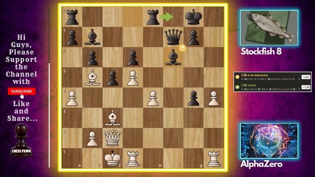 AlphaZero's Brutal Attack against Stockfish 👌👌 смотреть онлайн