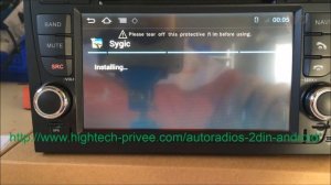 Installation du GPS Sygic sur autoradios Android tactiles