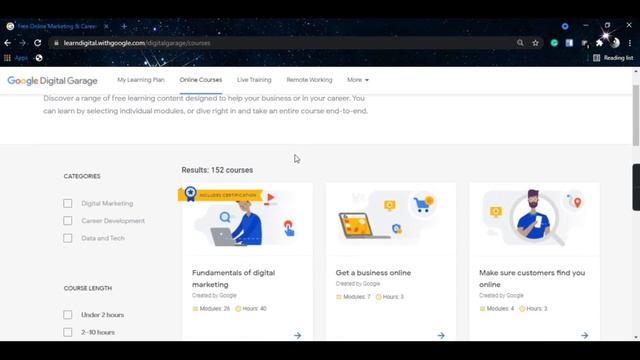 [152 COURSES FOR FREE ] GET CERTIFICATES FROM GOOGLE (google free courses online) смотреть онлайн