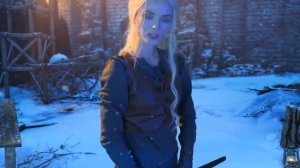 АСМР Тренировка с Цири."Ведьмака".