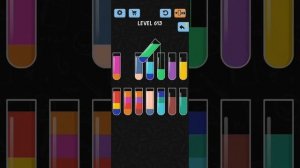 Water Color Sort Level 613 Walkthrough Solution iOS/Android