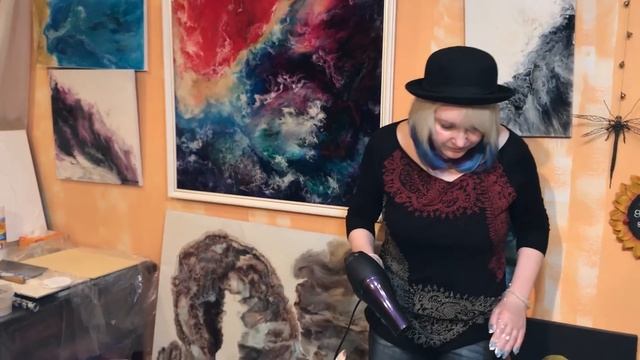 Подробный мастер класс. Объемная картина из декоративной штукатурки.