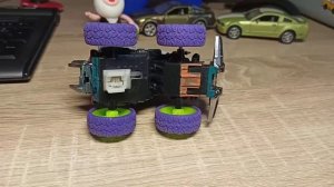 Машинка Монстр Трак. 2018. Бигфут с Головой динозавра. Monster Truck