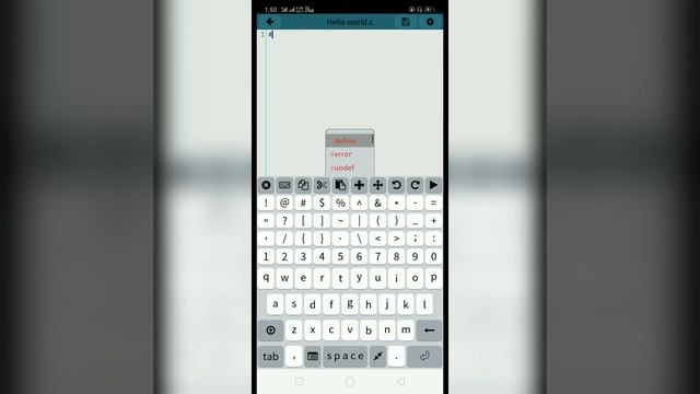 How to make C Programming in Android Smartphones?