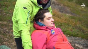 Экстренная транспортировка пострадавшего одним человеком.  Метод Раутека