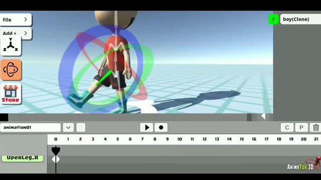 belajar membuat animasi di android, learn animation on android, anime tok 3D apllication смотреть онлайн