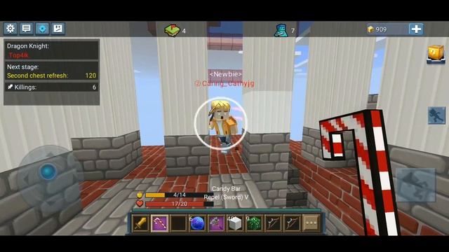 Blockman GO: Lucky Blocks - Sky Wars Ep.19 - Hip Pop Boy Skin in the Minecraft Mode (Android Games) смотреть онлайн