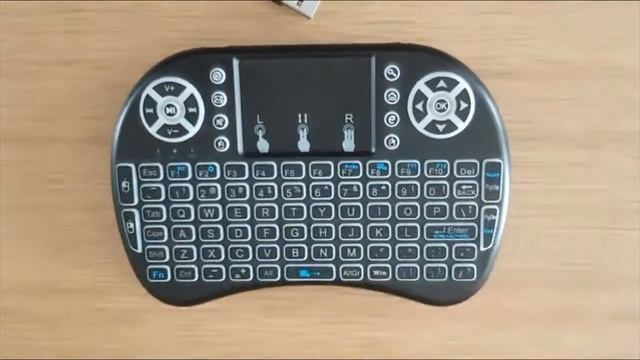 Best Mini Keyboard with Backlit for Android TV Boxes |Mini Wireless Keyboard with Mouse & Colorful. смотреть онлайн