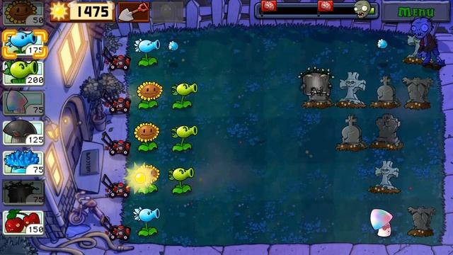 Plants Vs. Zombies Free | How To Defeat Jester Zombies | Pvz Android Gameplay Part 11 смотреть онлайн
