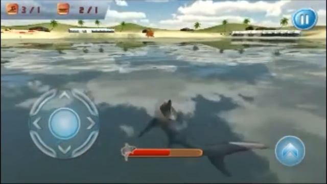 Shark Simulator Beach Attack смотреть онлайн