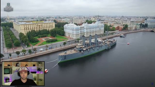Морские Легенды: крейсер «Аврора» | World of Warships РЕАКЦИЯ