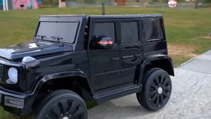 Электромобиль детский «Mercedes-Benz G500» 12V, чёрный